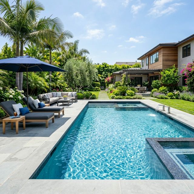 Luxurious Residential Pool